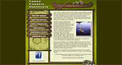 Desktop Screenshot of canoecountryoutfitters.com